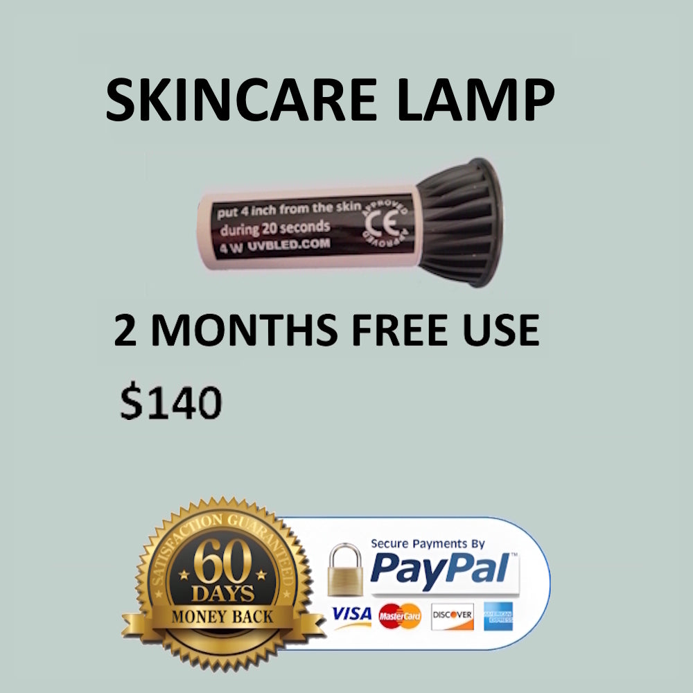 SKINCARE LAMP 2 MONTHS FREE USE 4 WATT