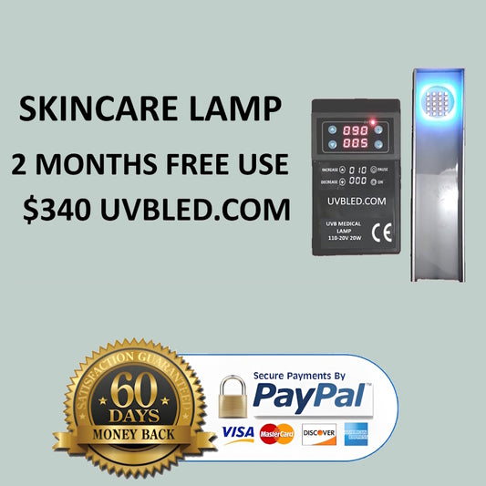 SKINCARE LAMP 2 MONTHS FREE USE 20 WATT